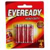 Buy Eveready 1012BP4 AAA 80x4 Pack Red Battery in Kenya