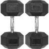 Buy Body Sculpture Rubber Hexagon 30 Kg Dumbbell in Kenya