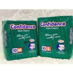 Buy Confidence 10Pack Adult Diapers, Product Size: Medium (M) in Kenya