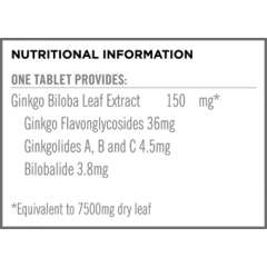 Buy Quest Ginkgo Biloba 150mg 30Tablets Supplement in Kenya
