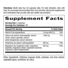 Buy Country Life Calcium Magnesium with Vitamin D Complex 120 Capsules Supplement in Kenya