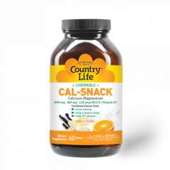 Buy Country Life Vanilla Orange Cal Snack 60 Chewable Wafers Supplement in Kenya