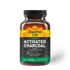 Buy Country Life 260mg Activated Charcoal 100 Capsules Supplement in Kenya