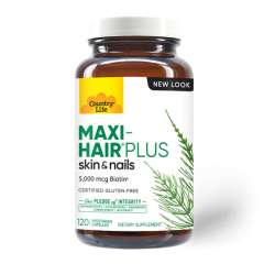 Buy Country Life Maxi Hair Plus Biotin 120 Capsules Supplement in Kenya