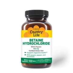 Buy Country Life Betaine Hydrochloride 100Tablets Supplement in Kenya