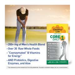 Buy Country Life Core Daily1 for Men 50Plus Multivitamin 60 Tablets Supplement in Kenya