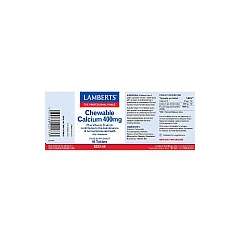 Buy Lamberts 400mg Chewable 60 Calcium Tablets Supplement in Kenya
