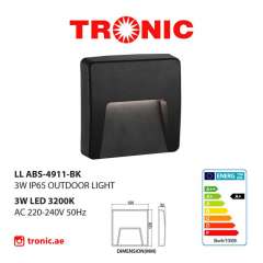 Buy Tronic LL ABS-4911-BK Square Curved LED Step Light in Kenya