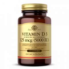 Buy Solgar 125mcg(5000IU) VitaminD3 100 Softgels in Kenya