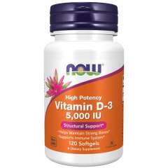 Buy Now Vitamin D3 5000IU 120Softgels Supplement in Kenya