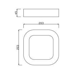 Buy Tronic LL 2009-03-DL-DG Modern Wall Light in Kenya