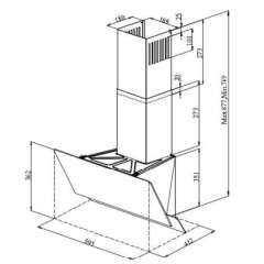Buy Mika MHA641B2GB Chimney Hood in Kenya