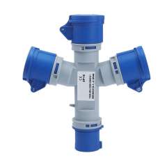 Buy Tronic  PS MF3P-16-44 3-Pin 3 Way 16Amps Industrial Plug And Socket in Kenya