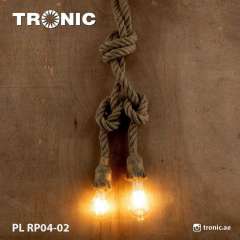 Buy Tronic PL RP04-02 Rope Hanging Lamp 2XE27 in Kenya