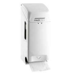 Buy Mediclinics Two Toilet Rolls White Metal Dispenser in Kenya