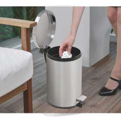 Buy Tramontina 5Litre Stainless Steel Scotch Brite Step Bin in Kenya