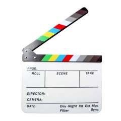 Buy Generic Colored Acrylic Clapper Board Slate in Kenya