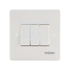 Buy Tronic TRK 5131 Slim 3 Gang 1 Way Switch in Kenya