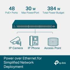Buy TP-Link TL-SG3452P  48 Port Gigabit L2+ Managed PoE Switch in Kenya