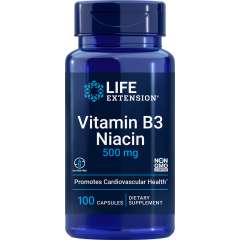 Buy Life Extension 500mg Vitamin B3 Niacin 100 Capsules in Kenya