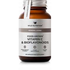Buy Wild Nutrition General Living Food-Grown  Vitamin C and Bioflavonoids 60 Capsules in Kenya