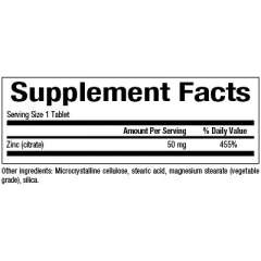Buy Natural Factors 50mg Zinc Citrate 90 Tablets in Kenya