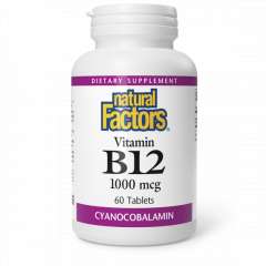 Buy Natural Factors 1000mcg Vitamin B12 60 Tablets in Kenya