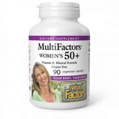 Buy Natural Factors MultiFactors Women's 50+ 90 Vegetarian Capsules in Kenya