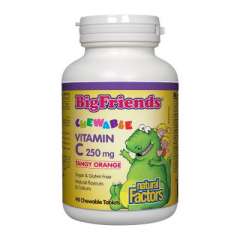 Buy Natural Factors Big Friends Vitamin C 250mg 90 Chewable Tablets in Kenya