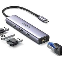 Buy UGREEN USB C to USB 3.0 Hub and Gigabit Ethernet in Kenya