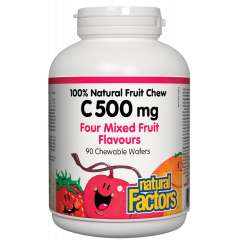 Buy Natural Factors 500mg 90 Vitamin C Chewable Wafers in Kenya