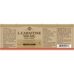 Buy Solgar 500mg L-Carnitine 60 Tablets in Kenya