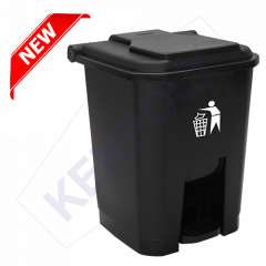 Buy Kenpoly 50Litre Pedal Bin, Product Capacity: 50L, Product Colour: Black in Kenya