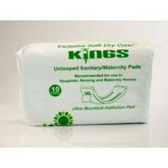 Buy Kings 10Pack Unlooped Sanitary Maternity Pads in Kenya