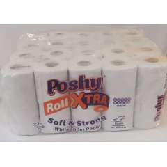 Buy Poshy Roll Xtra 150Sheet 40Roll Unwrapped Toilet Tissue Bale in Kenya