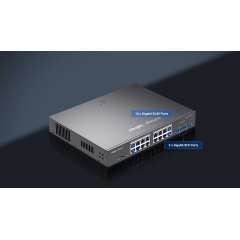 Buy Ruijie RG-ES218GC-P 18-Port Gigabit Smart Cloud Managed PoE Switch in Kenya