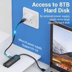 Buy Vention USB C 5 in 1 Gigabit Network Hub in Kenya
