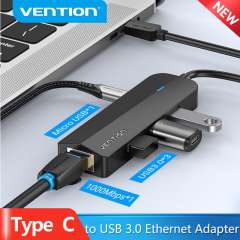 Buy Vention USB C 5 in 1 Gigabit Network Hub in Kenya
