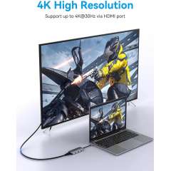 Buy Vention USB C 7 in 1 Multifunction Docking Station in Kenya