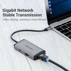 Buy Vention USB C 6 in 1 Multifunction Docking Station in Kenya