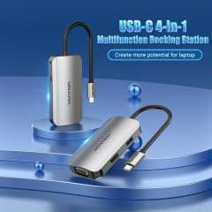 Buy Vention USB C to 4 in 1 Multifunction Docking Station in Kenya