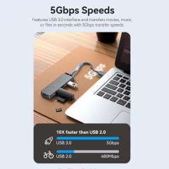 Buy Vention 4 Port USB 3.0 Hub in Kenya