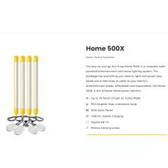 Buy Sun King 500X Solar Home in Kenya