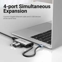 Buy Vention 3 Port USB A 3.0 Hub in Kenya