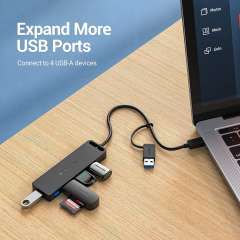 Buy Vention 4 Port USB 3.0 Hub in Kenya