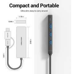 Buy Vention 4 Port USB 3.0 Hub in Kenya