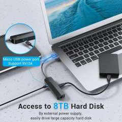 Buy Vention 3 Port USB 2.0 Hub with Ethernet in Kenya