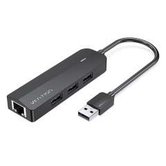 Buy Vention 3 Port USB 2.0 Hub with Ethernet in Kenya