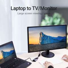 Buy Vention HDMI to HDMI and VGA Converter in Kenya