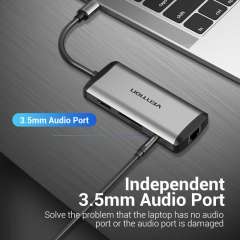Buy Vention USB C 9 in 1 Multifunction Docking Station in Kenya
